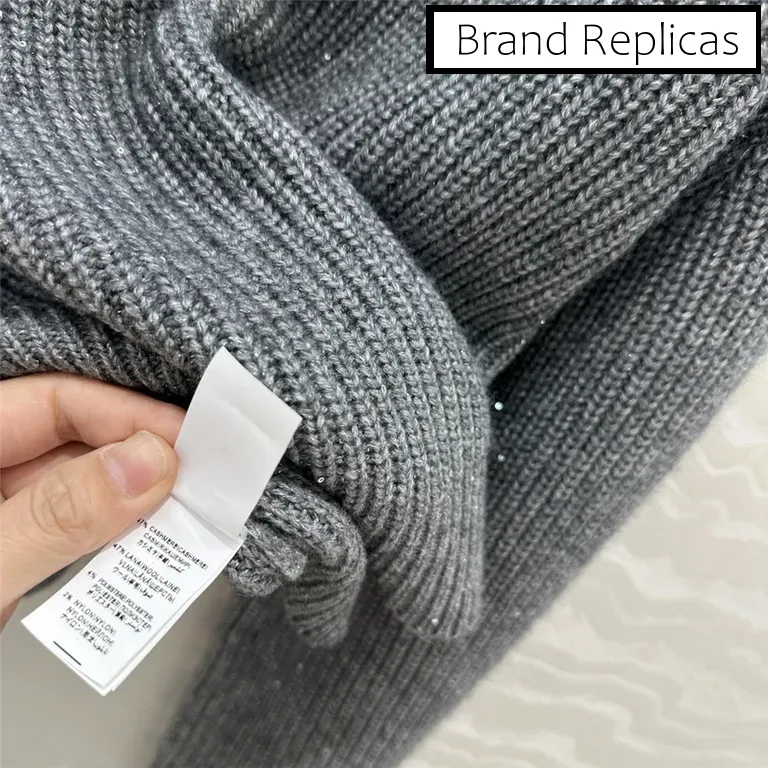 BC Crew-Neck Cashmere Sweater Grey